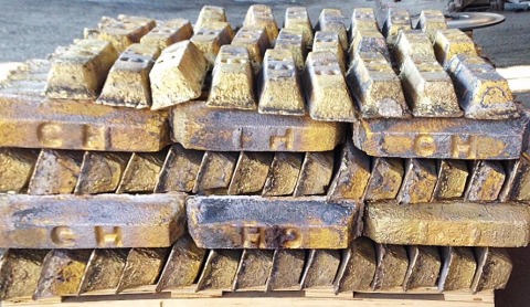 ทองเหลืองแท่งหล่อพระ